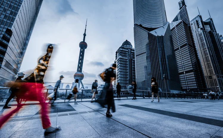 Shanghai-financial-district